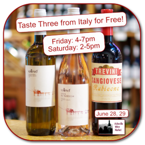 Friday and Saturday Tasting June 28 and 29