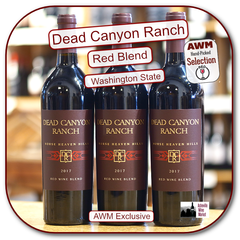 Asheville Ranch Hills Family Cabernet Market Heaven ﻿Columbia Blend Winery Valley, Washington Sauvignon2017 Vineyards2017 - Canyon Red Dead Mercer AVA Wine Horse -