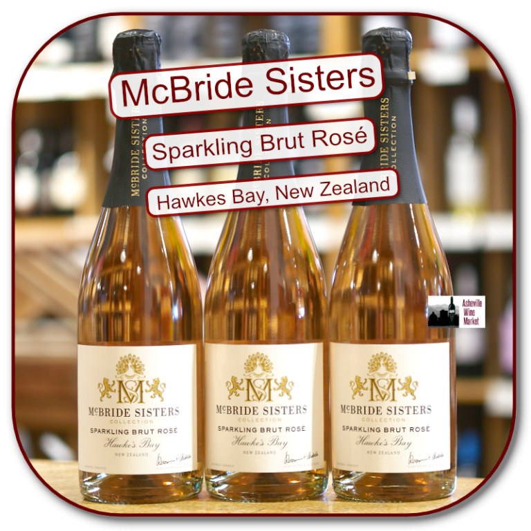 McBride Sisters Sparkling Brut RoséHawkes Bay, New Zealand Asheville