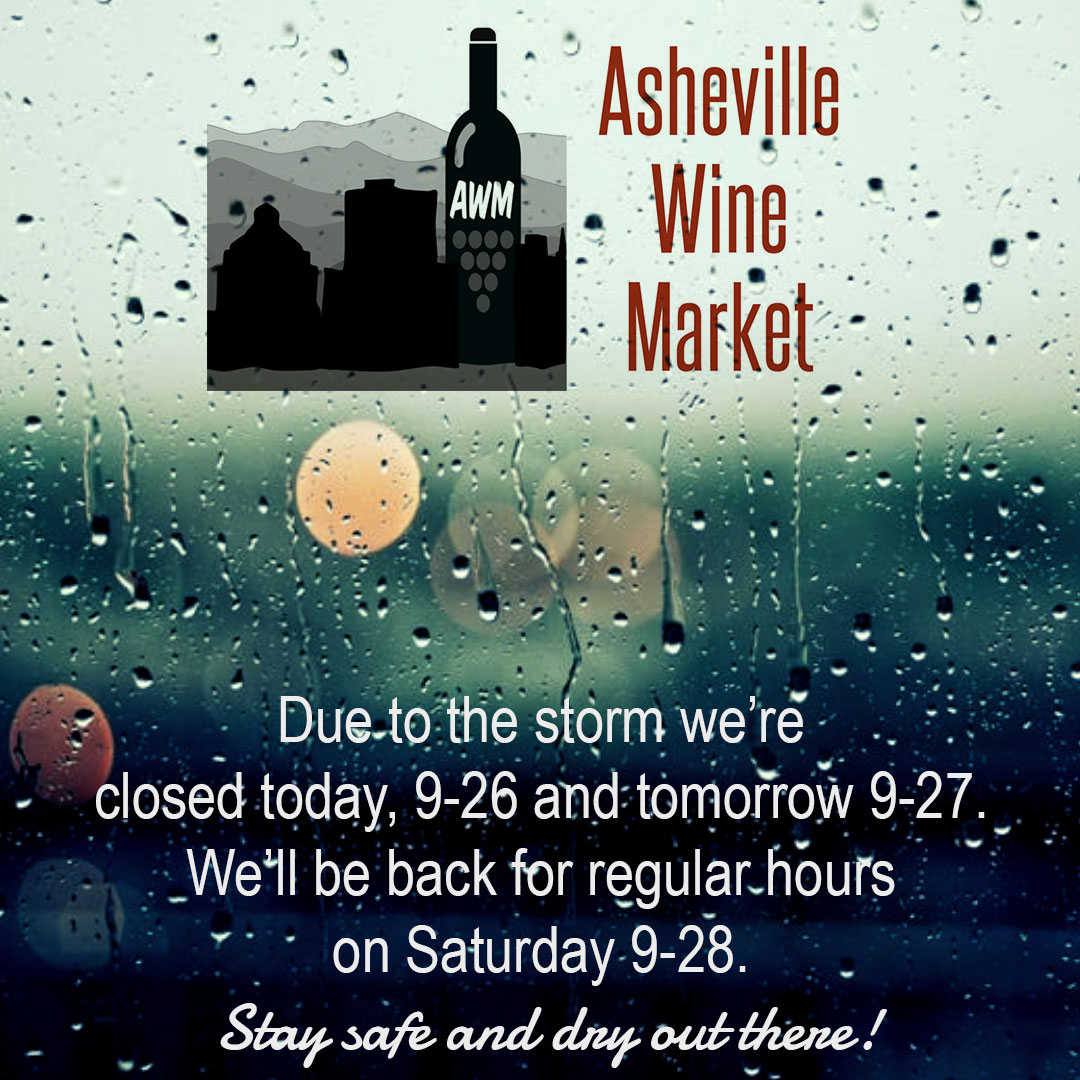 Closed due to inclement weather 9-26---9-27