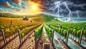 Wine in a warming world -- Climate change and wine