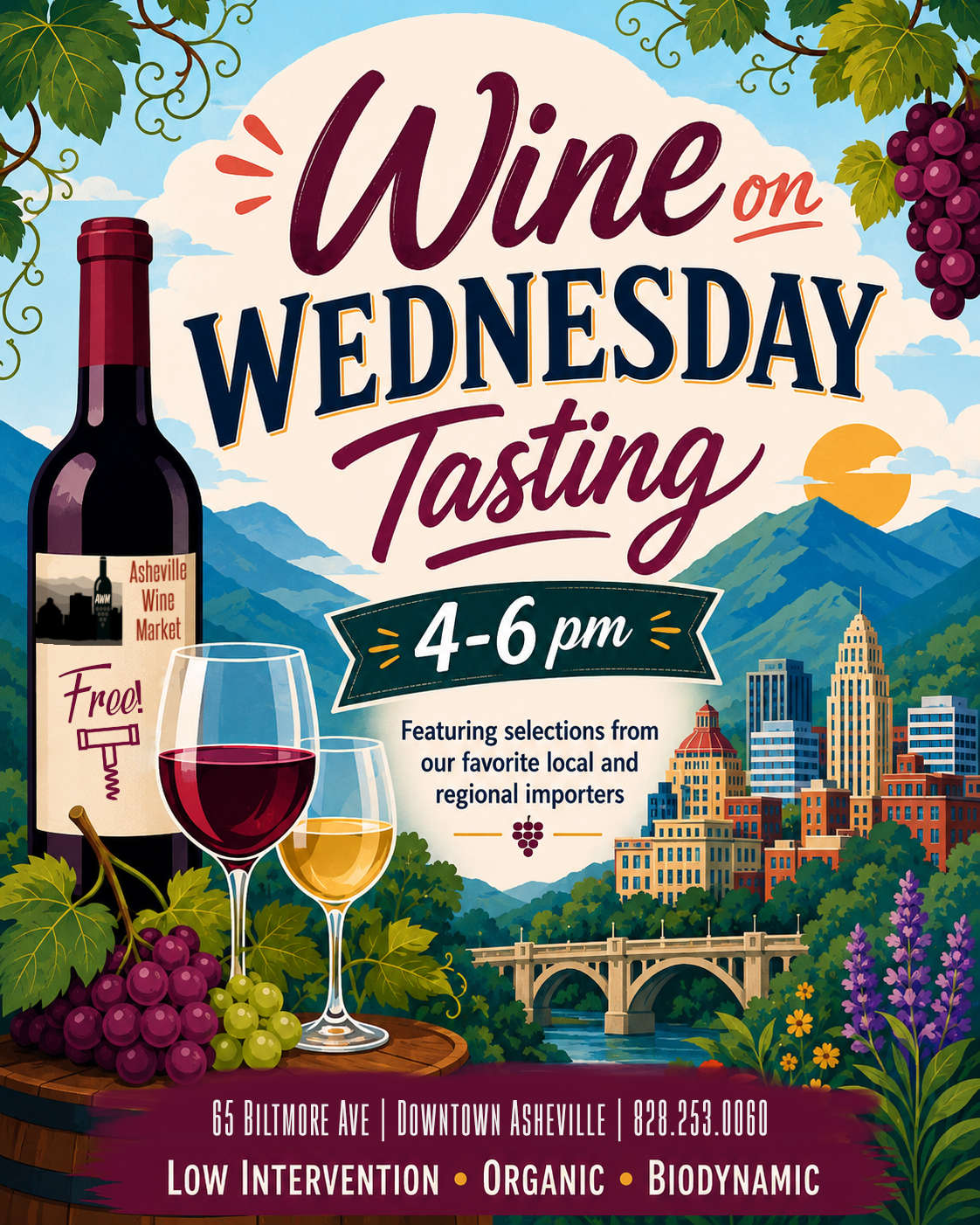 Free Wednesday Pop Up Tasting